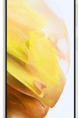 NoXx Hoes Geschikt voor Samsung S21 Hoesje Pasjeshouder Cover Shock Proof Case Siliconen Hoes Met Kaarthouder - Transparant - 2x