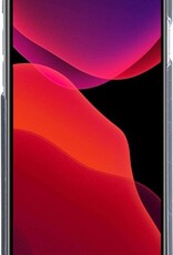 NoXx Hoes Geschikt voor iPhone 11 Pro Max Hoesje Marmer Back Case Hardcover Marmeren Hoes Marmer - Zwart - 2x