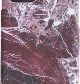 Nomfy Nomfy iPhone 11 hoesje marmer - Rood