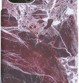 Nomfy Nomfy iPhone 11 Pro hoesje marmer - Rood