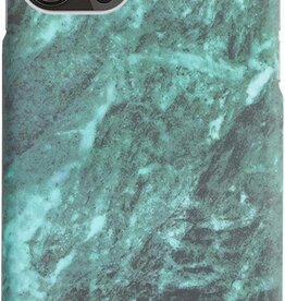Nomfy Nomfy iPhone 11 Pro Max hoesje marmer - Groen