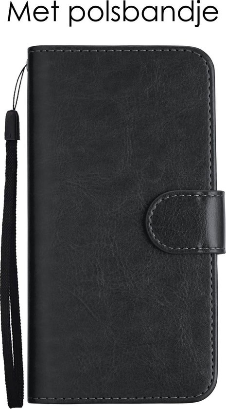 NoXx Hoes Geschikt voor iPhone 11 Hoesje Bookcase Hoes 2-in-1 Uitneembaar Cover Hard Case - Zwart