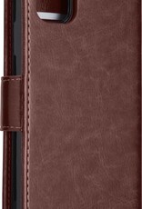 NoXx Hoes Geschikt voor iPhone 11 Hoesje Bookcase Hoes 2-in-1 Uitneembaar Cover Hard Case - Bruin