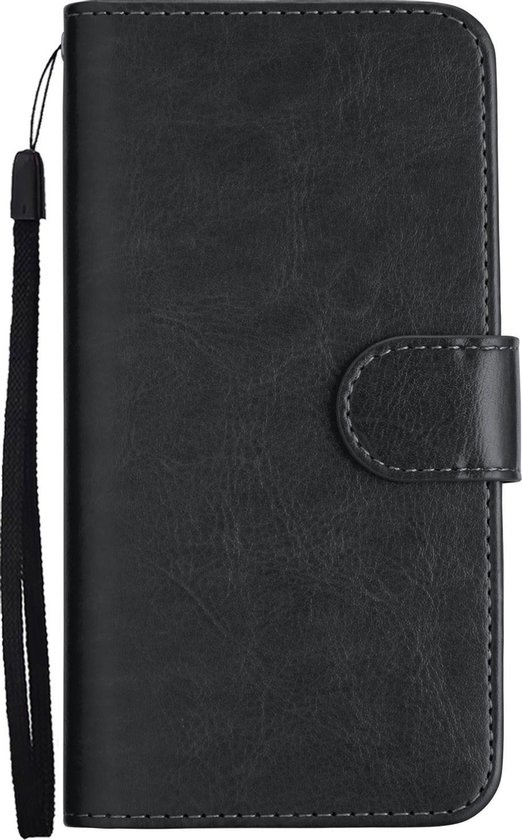 Nomfy Hoesje Geschikt voor iPhone 11 Hoesje 2-in-1 Bookcase Hoes Case Uitneembaar - Hoes Geschikt voor iPhone 11 Hoes Cover - Zwart