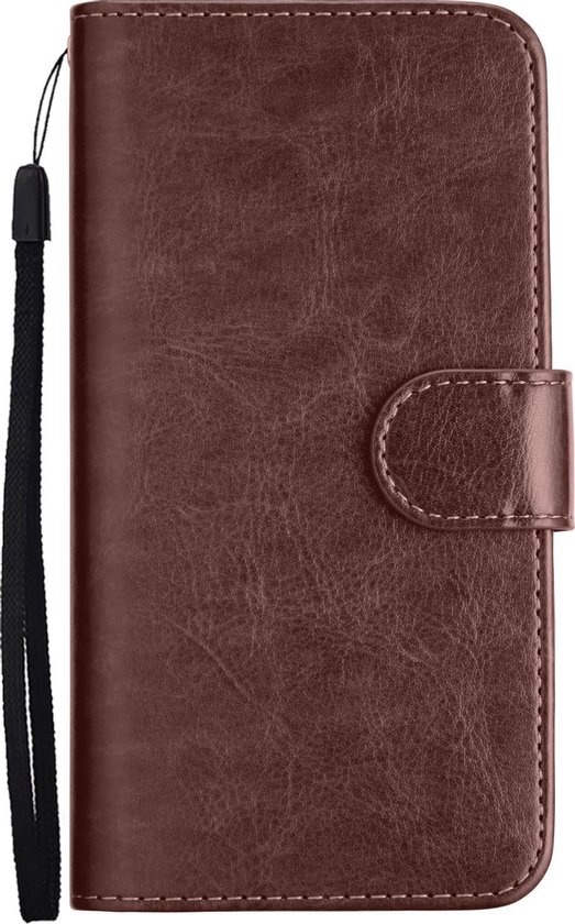 Nomfy Hoesje Geschikt voor iPhone 11 Hoesje 2-in-1 Bookcase Hoes Case Uitneembaar - Hoes Geschikt voor iPhone 11 Hoes Cover - Bruin