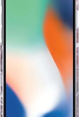Nomfy Hoesje Geschikt voor iPhone 12 Hoesje Marmeren Case Hardcover Hoes Marmer - Hoesje Geschikt voor iPhone 12 Marmer Hoes - Rood