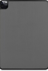 NoXx Hoesje Geschikt voor iPad Pro 2021 (11 inch) Hoesje Case Hard Cover Hoes Book Case - Grijs
