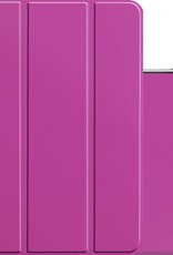 NoXx Hoesje Geschikt voor iPad Pro 2021 (11 inch) Hoesje Case Hard Cover Hoes Book Case - Paars