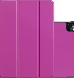 NoXx NoXx iPad Pro 11 inch (2021) Hoesje Bookcase - Paars