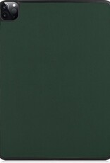 NoXx Hoesje Geschikt voor iPad Pro 2021 (11 inch) Hoesje Case Hard Cover Hoes Book Case - Donkergroen