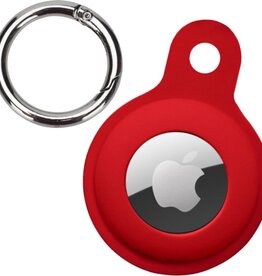 NoXx NoXx AirTag Hoesje Siliconen - Donkerrood