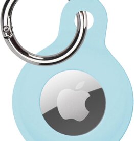 Nomfy Nomfy AirTag Hoesje Siliconen - Lichtblauw