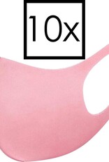 NoXx Mondkapje Wasbaar Universeel Mondmasker Wasbaar Niet Medisch Roze - 10x