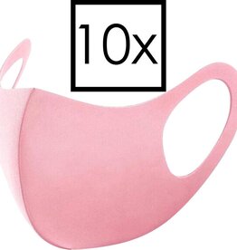 NoXx NoXx Wasbaar mondmasker - Roze - 10 PACK