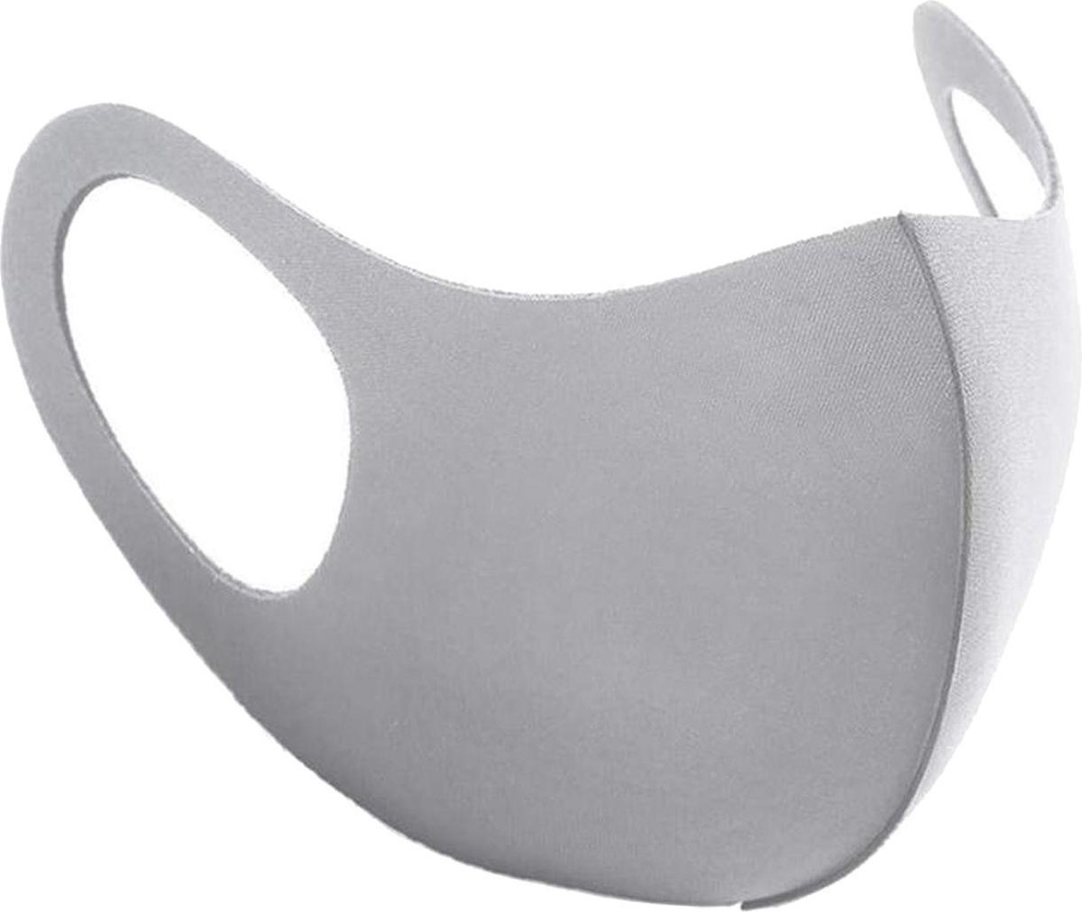 Nomfy Mondkapje Wasbaar Grijs Mondmasker Wasbaar Mondkapje Wasbare Mondkapjes Universeel