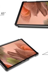 NoXx Hoesje Geschikt voor Samsung Galaxy Tab A7 Lite Hoesje Case Hard Cover Hoes Book Case - Donkergroen
