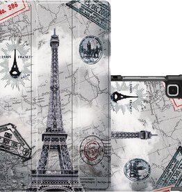 NoXx NoXx Samsung Galaxy Tab A7 Lite Hoesje - Eiffeltoren