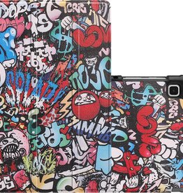 NoXx NoXx Samsung Galaxy Tab A7 Lite Hoesje - Graffity