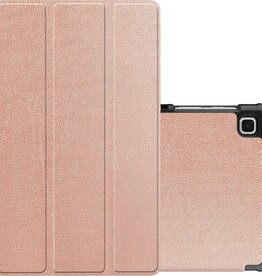 NoXx NoXx Samsung Galaxy Tab A7 Lite Hoesje - Rose Goud