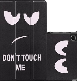 NoXx NoXx Samsung Galaxy Tab A7 Lite Hoesje - Don't touch me