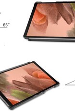 NoXx Hoesje Geschikt voor Samsung Galaxy Tab A7 Lite Hoesje Case Hard Cover Hoes Book Case - Zwart