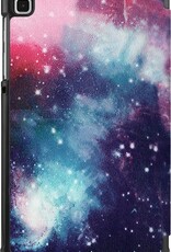 Nomfy Hoes Geschikt voor Samsung Galaxy Tab A7 Lite Hoes Tri-fold Tablet Hoesje Case - Hoesje Geschikt voor Samsung Tab A7 Lite Hoesje Hardcover Bookcase - Galaxy