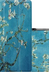 NoXx Hoesje Geschikt voor Samsung Galaxy Tab A7 Lite Hoesje Case Hard Cover Hoes Book Case - Bloesem