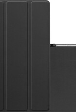 NoXx Hoesje Geschikt voor Samsung Galaxy Tab A7 Lite Hoesje Case Hard Cover Hoes Book Case - Zwart
