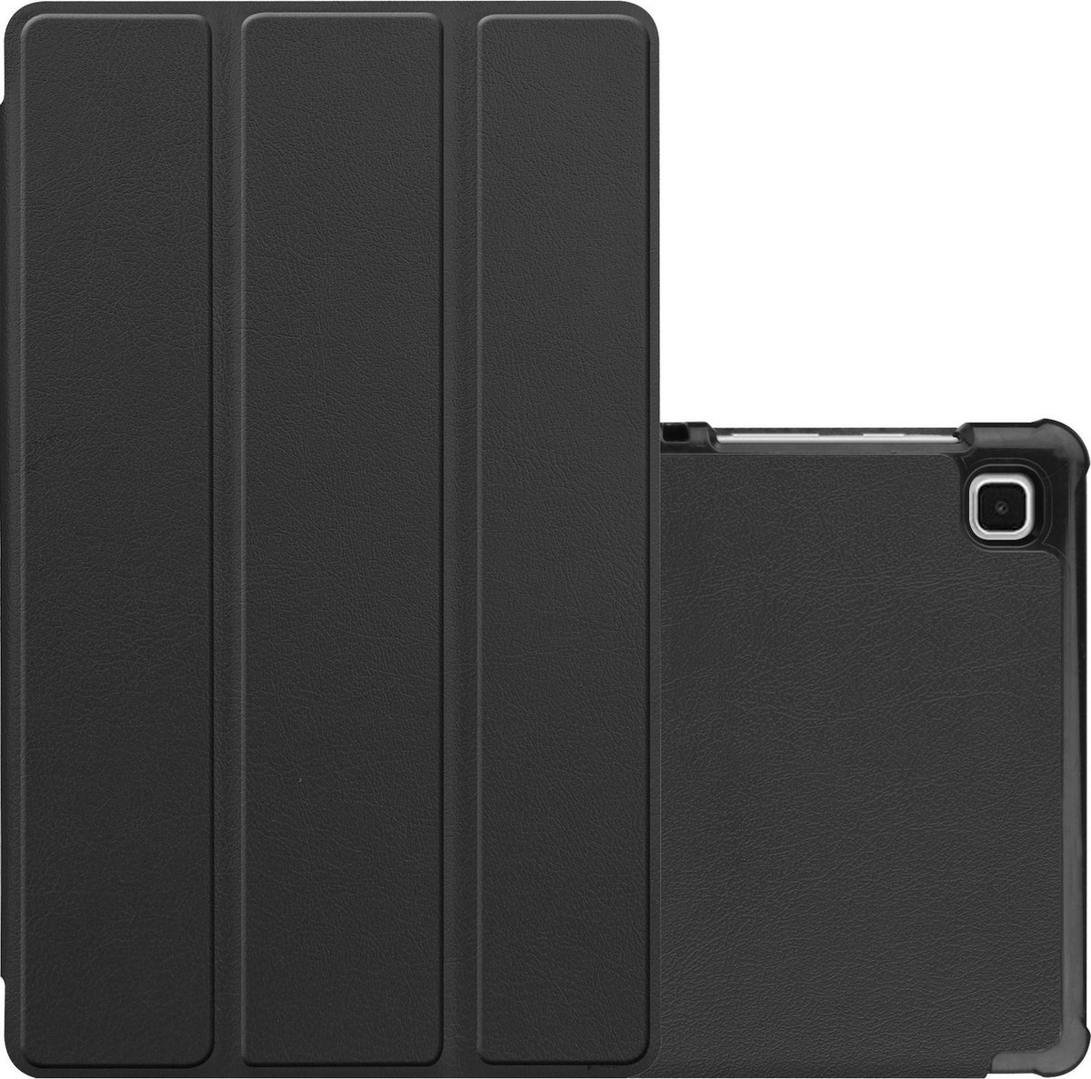 NoXx Hoesje Geschikt voor Samsung Galaxy Tab A7 Lite Hoesje Case Hard Cover Hoes Book Case - Zwart
