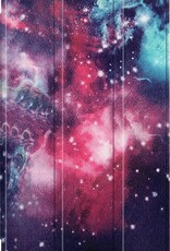 Nomfy Hoes Geschikt voor Samsung Galaxy Tab A7 Lite Hoes Tri-fold Tablet Hoesje Case - Hoesje Geschikt voor Samsung Tab A7 Lite Hoesje Hardcover Bookcase - Galaxy