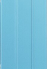 Nomfy Hoes Geschikt voor Samsung Galaxy Tab A7 Lite Hoes Tri-fold Tablet Hoesje Case - Hoesje Geschikt voor Samsung Tab A7 Lite Hoesje Hardcover Bookcase - Lichtblauw