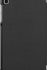 Nomfy Hoes Geschikt voor Samsung Galaxy Tab A7 Lite Hoes Tri-fold Tablet Hoesje Case - Hoesje Geschikt voor Samsung Tab A7 Lite Hoesje Hardcover Bookcase - Zwart