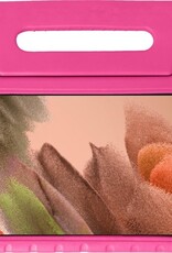 NoXx Hoesje Geschikt voor Samsung Galaxy Tab A7 Lite Hoesje Kinderhoes Shockproof Hoes Kids Case - Roze