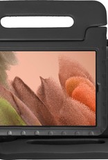 NoXx Hoesje Geschikt voor Samsung Galaxy Tab A7 Lite Hoesje Kinderhoes Shockproof Hoes Kids Case - Zwart
