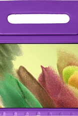 Nomfy Hoes Geschikt voor Samsung Galaxy Tab A7 Lite Hoes Bumper Kindvriendelijk Kids Case Kinderhoes - Hoesje Geschikt voor Samsung Tab A7 Lite Hoesje Shockproof Cover Hoes - Paars