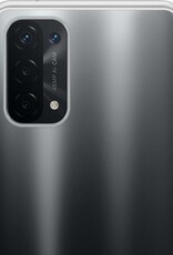 NoXx Hoes Geschikt voor OPPO A54 5G Hoesje Cover Siliconen Back Case Hoes - Transparant - 2x