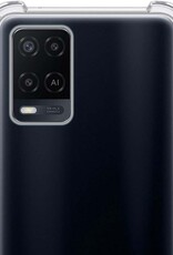 NoXx Hoes Geschikt voor OPPO A54 Hoesje Siliconen Cover Shock Proof Back Case Shockproof Hoes - Transparant - 2x