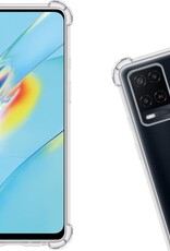 Nomfy Hoesje Geschikt voor OPPO A54 Hoesje Shock Proof Cover Case Shockproof - Hoes Geschikt voor OPPO A54 Hoes Siliconen Back Case - Transparant - 2 PACK