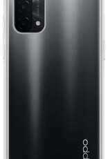 Nomfy Hoesje Geschikt voor OPPO A54 5G Hoesje Shock Proof Cover Case Shockproof - Hoes Geschikt voor OPPO A54 5G Hoes Siliconen Back Case - Transparant