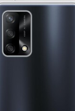 NoXx Hoes Geschikt voor OPPO A74 4G Hoesje Cover Siliconen Back Case Hoes - Transparant - 2x