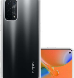 NoXx NoXx Oppo A74 5G hoesje siliconen - Transparant