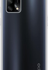 Nomfy Hoesje Geschikt voor OPPO A74 4G Hoesje Siliconen Cover Case - Hoes Geschikt voor OPPO A74 4G Hoes Back Case - Transparant