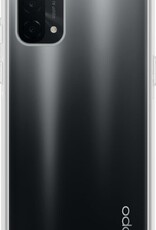 Nomfy Hoesje Geschikt voor OPPO A74 5G Hoesje Siliconen Cover Case - Hoes Geschikt voor OPPO A74 5G Hoes Back Case - Transparant