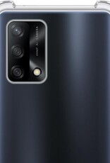 NoXx Hoes Geschikt voor OPPO A74 4G Hoesje Siliconen Cover Shock Proof Back Case Shockproof Hoes - Transparant