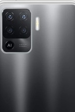 NoXx Hoes Geschikt voor OPPO A94 Hoesje Cover Siliconen Back Case Hoes - Transparant - 2x