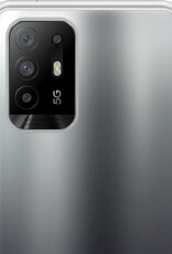 NoXx Hoes Geschikt voor OPPO A94 5G Hoesje Cover Siliconen Back Case Hoes - Transparant - 2x