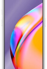 NoXx Hoes Geschikt voor OPPO A94 5G Hoesje Siliconen Cover Shock Proof Back Case Shockproof Hoes - Transparant - 2x