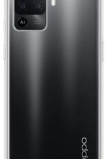 Nomfy Hoesje Geschikt voor OPPO A94 Hoesje Shock Proof Cover Case Shockproof - Hoes Geschikt voor OPPO A94 Hoes Siliconen Back Case - Transparant