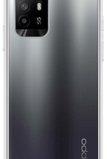 Nomfy Hoesje Geschikt voor OPPO A94 5G Hoesje Shock Proof Cover Case Shockproof - Hoes Geschikt voor OPPO A94 5G Hoes Siliconen Back Case - Transparant