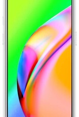 Nomfy Hoesje Geschikt voor OPPO A94 5G Hoesje Shock Proof Cover Case Shockproof - Hoes Geschikt voor OPPO A94 5G Hoes Siliconen Back Case - Transparant - 2 PACK